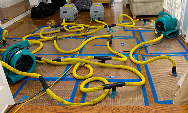 Professional Water Damage Restoration technician working in Mercer, PA